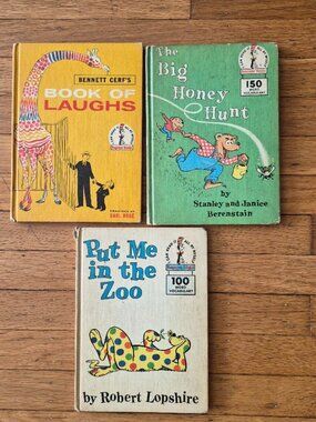 3 Vintage Kids Books--Hardback--1959, 1960, 1962